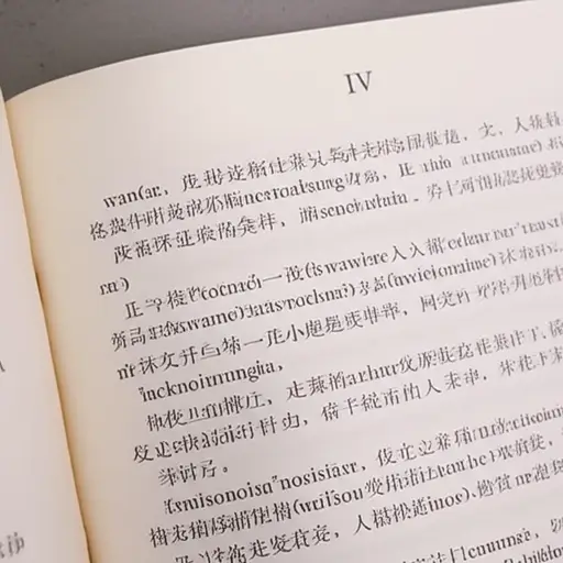 这个章节编号是IV，而不是4。