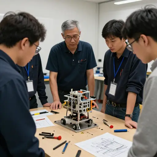 工程师们设计了一个粗糙的原型来测试基本概念。
