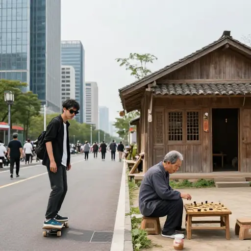 他们的生活方式与我们的截然不同。