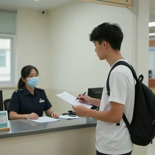 我已经告诉学校我们地址的变更。