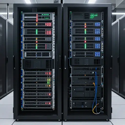 升级后的系统以低得多的能耗处理相同的工作量。