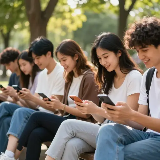 社交媒体改变了年轻人之间的交流模式。