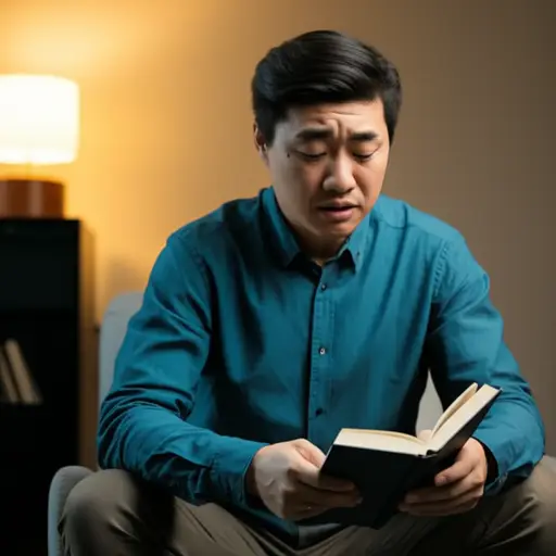他的故事深深地感动了我。