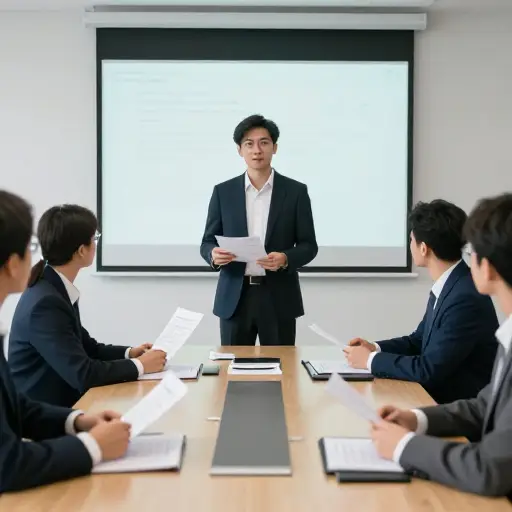 那位有志成为企业家的人向数十位投资者推销了他的想法。