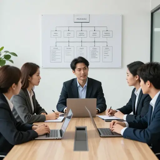 公司从上到下进行了重组以提高效率。