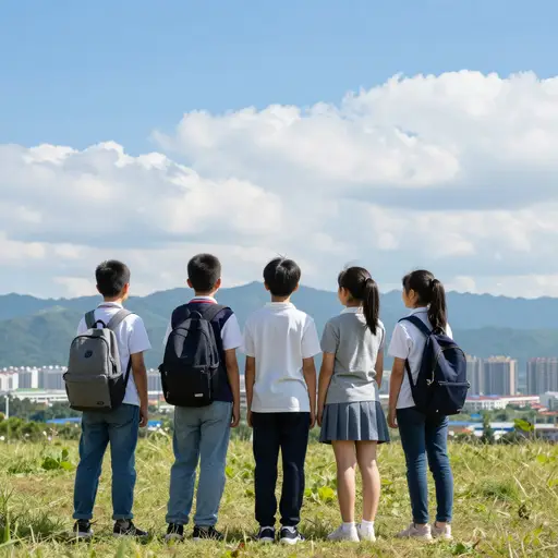 我们生活在地球上。