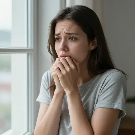 她感到一股强烈的冲动，想告诉别人发生了什么。