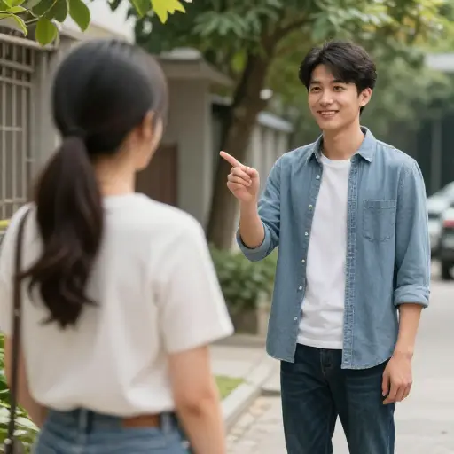 过去向新邻居介绍一下自己吧。
