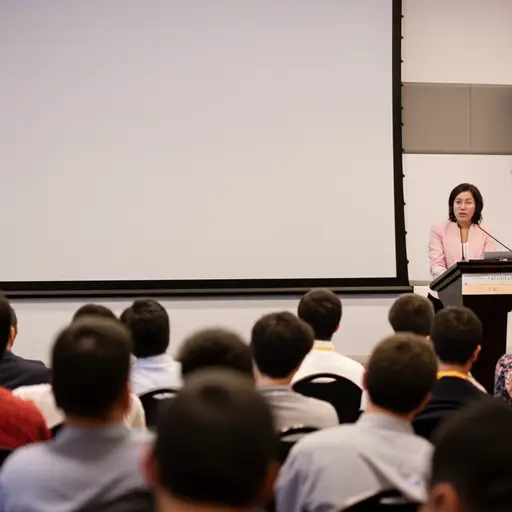 她的演讲给我留下了深刻的印象。