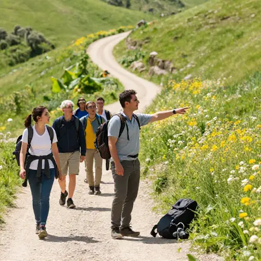 他们在旅行时总是保持随性，这让旅程充满了惊喜。