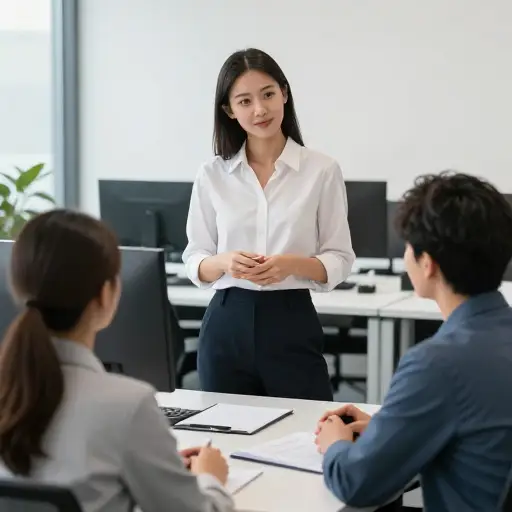 她一贯的表现赢得了团队的信任。