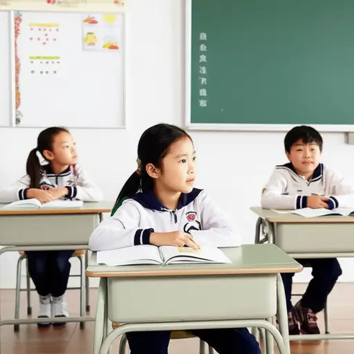 我在小学最后一年，读六年级。