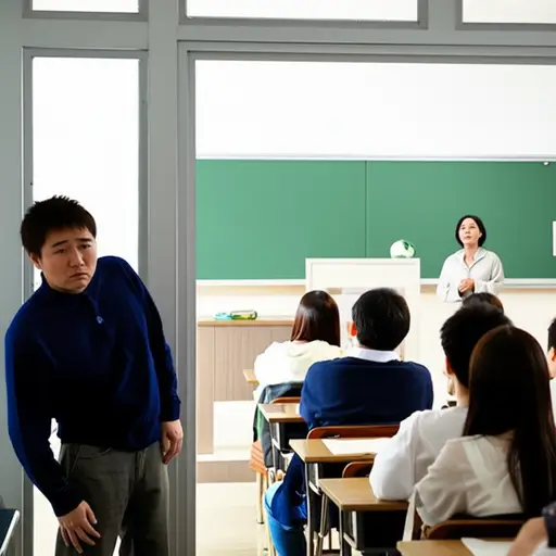 他迟到没有任何正当理由。