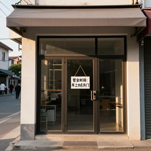 据我所知，这家店早上9点开门。