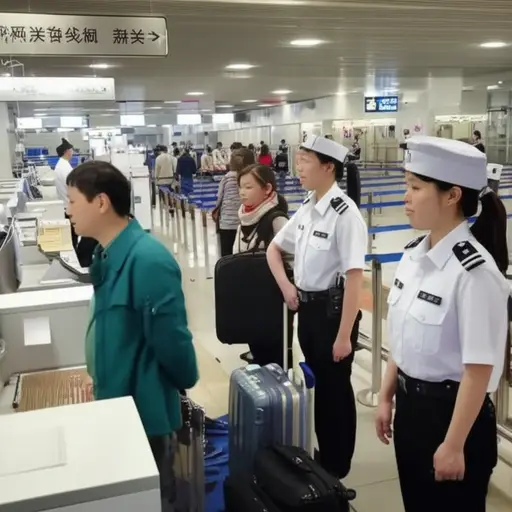 由于签证问题，他在机场被拘留了三小时。