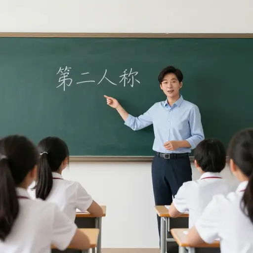 在语法中，第二人称指代听者或读者。