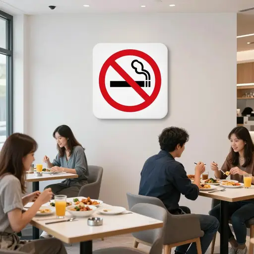 三十年前，无烟餐厅是不可想象的。