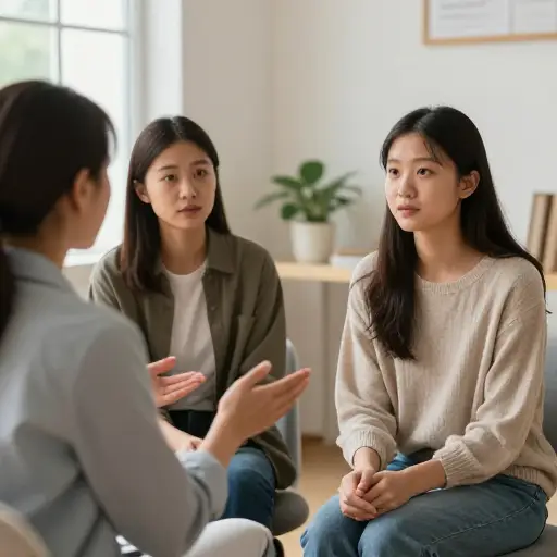 治疗师帮助她区分了想象中的威胁和她生活中的实际问题。