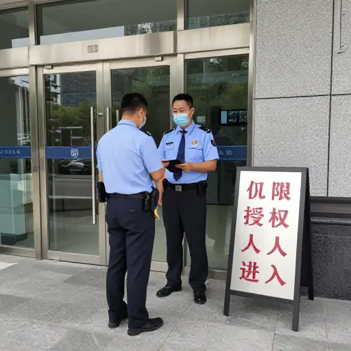 访客只有在特殊情况下才被允许。