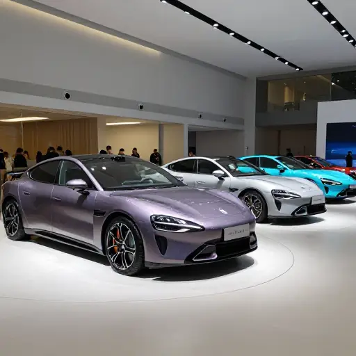 汽车展上有些令人惊叹的新车。