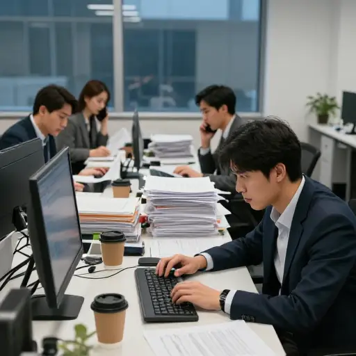 我们疯狂地工作以完成一切。