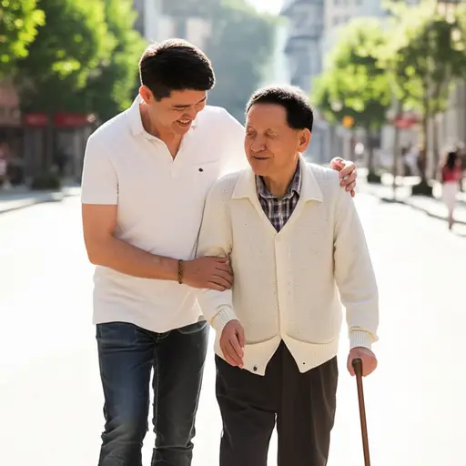 他相信善行会带来好的业报，所以经常帮助他人。