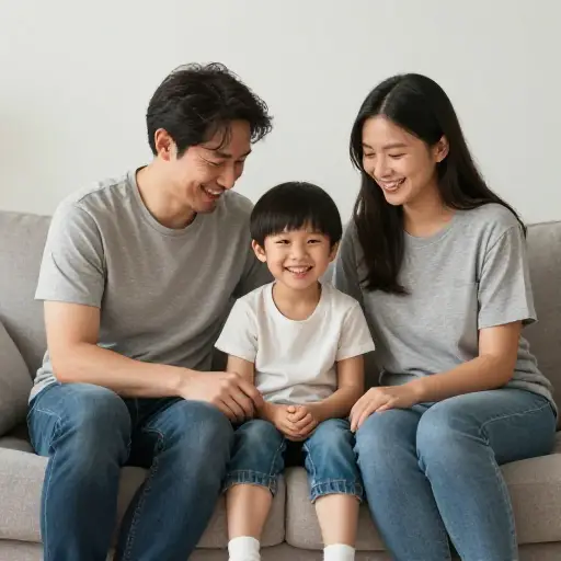 我的家人都很好。
