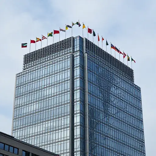 一家跨国公司通常在多个国家运营。