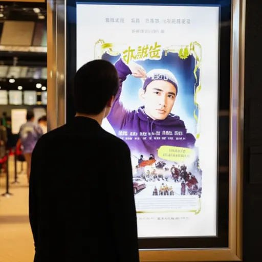 他还没看过那部新电影。