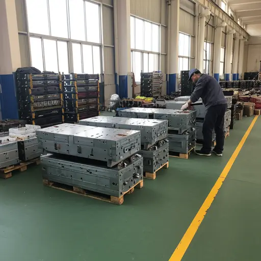 这些模具需要定期更换以保持产品精度。