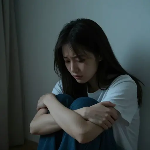 和朋友争吵后，她被内疚感吞噬了。