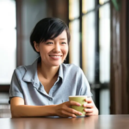 这杯热茶很快就帮我恢复了体力。