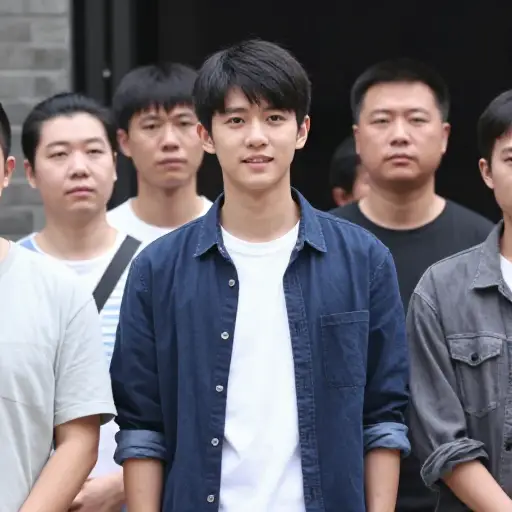 他在人群场景中担任临时演员。