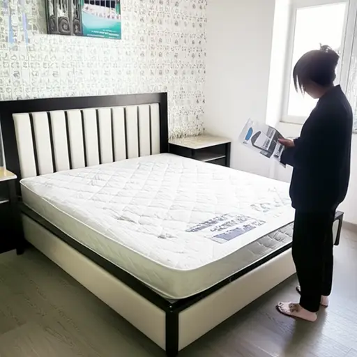 我要买张新床，因为旧的坏了，而且更重要的是它本来就不太舒服。