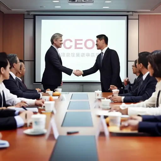 公司董事会决定任命他为新的首席执行官。