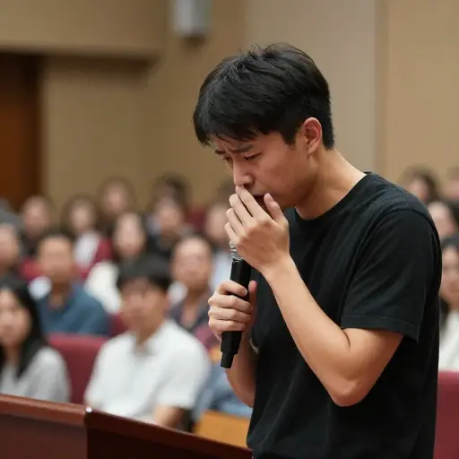 有些人害怕公开演讲。