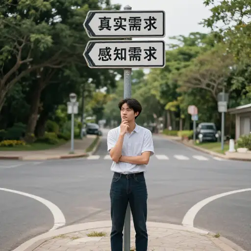 第一步是认识到真实需求与感知需求之间的区别。