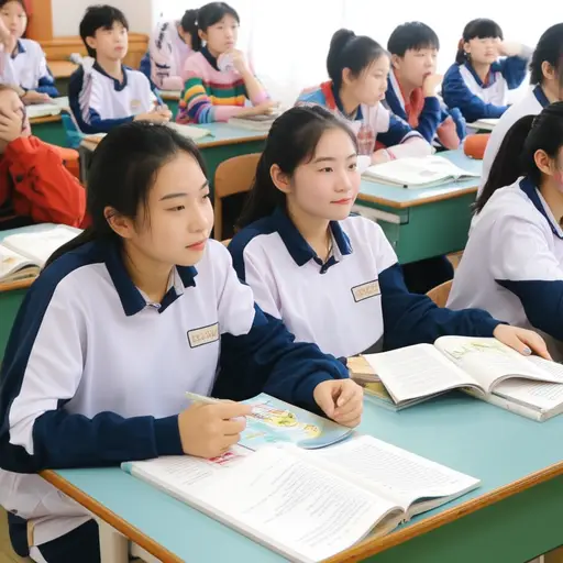 三个学生完成了作业，其他人都还没开始写。