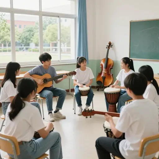 我们学校有一个音乐俱乐部。