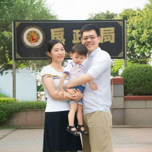 他们经过漫长的申请过程，终于获准收养了一个三岁的男孩。