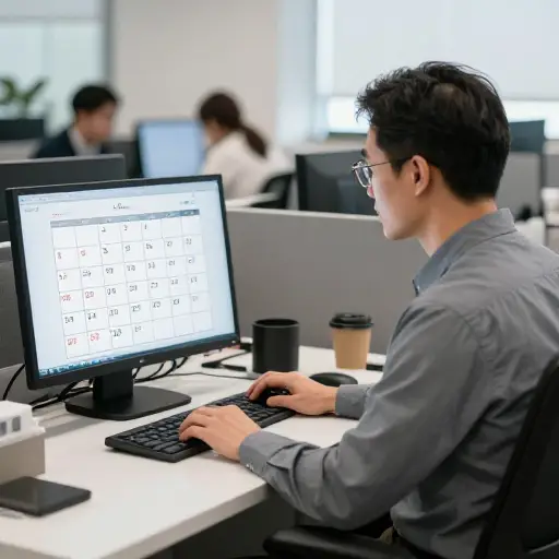 下个月，加里在这里工作就将满十年了。