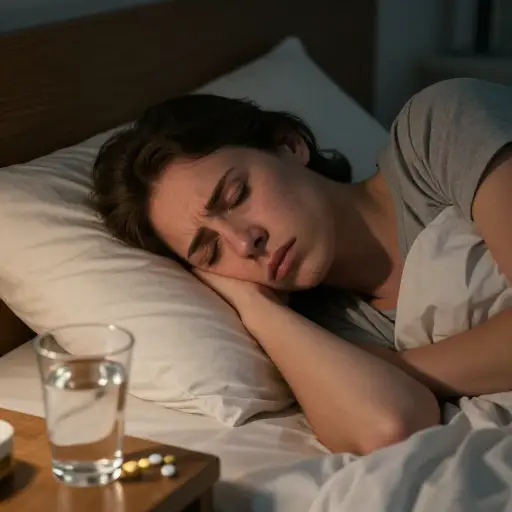 我一直试图通过睡眠来缓解疼痛。