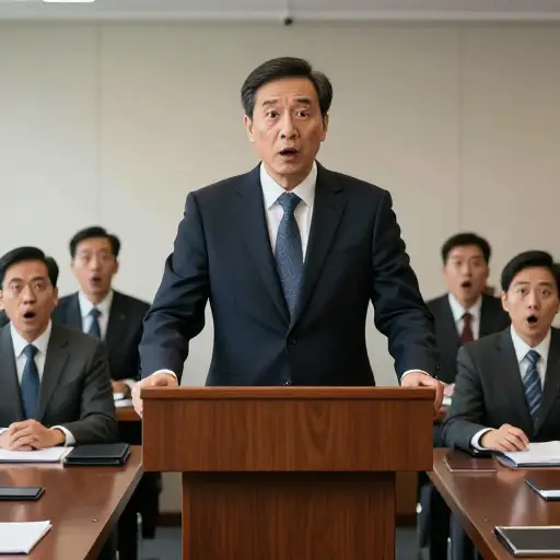他意外宣布辞职。