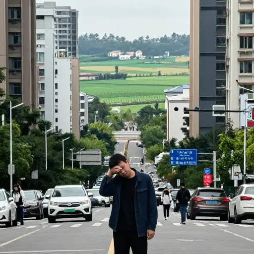 我开始厌倦城市无休止的喧嚣和拥挤，向往乡村的宁静。