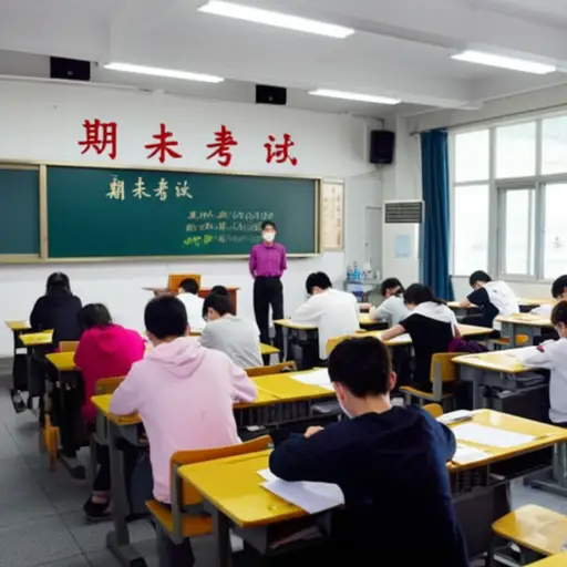 学校每年都会举行期末考试。