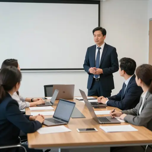 销售经理今天给我们开了一个团队会议。