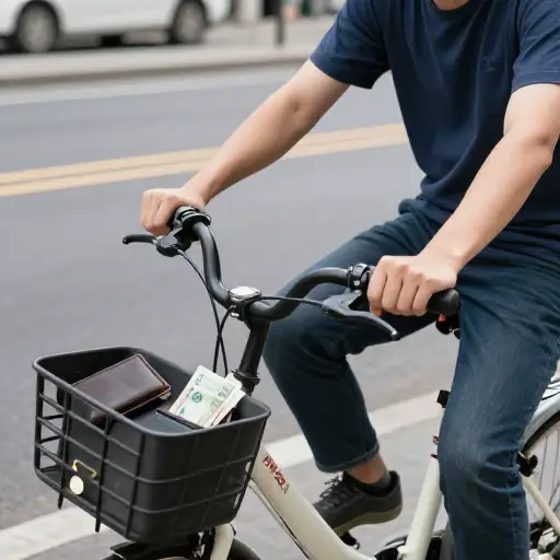 如果你每天骑自行车，到月底时你将已省下很多钱。