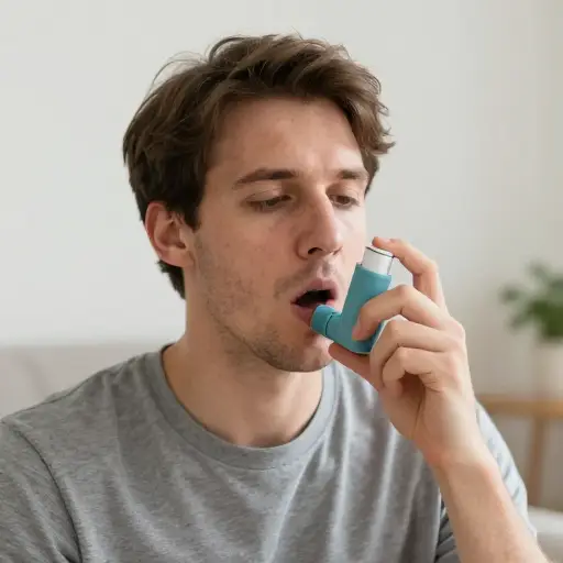 使用吸入器后，我的呼吸好多了。