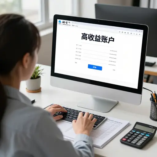 每个月，我都会将一部分工资存入一个高收益账户。