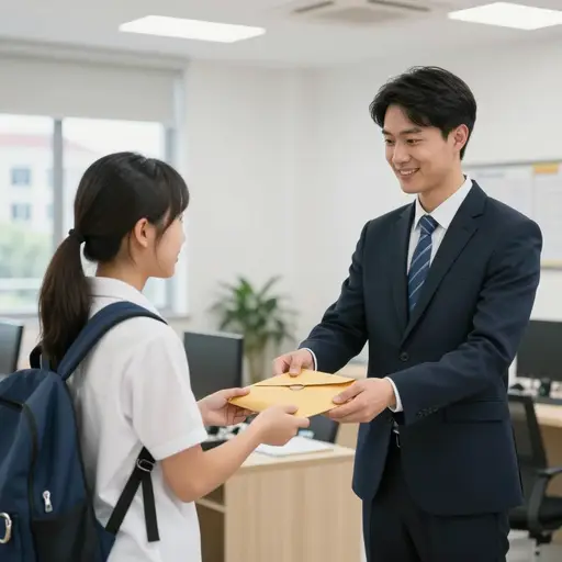 这所大学向低收入家庭的学生提供奖学金。